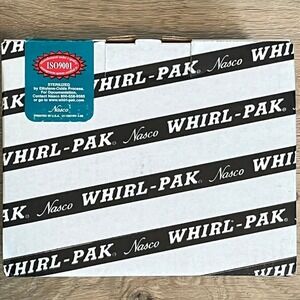 Nasco Whirl‑Pak B01062 Write‑On 4oz/118 mL Write-On Sample Bag MFG 03/2020 500pk